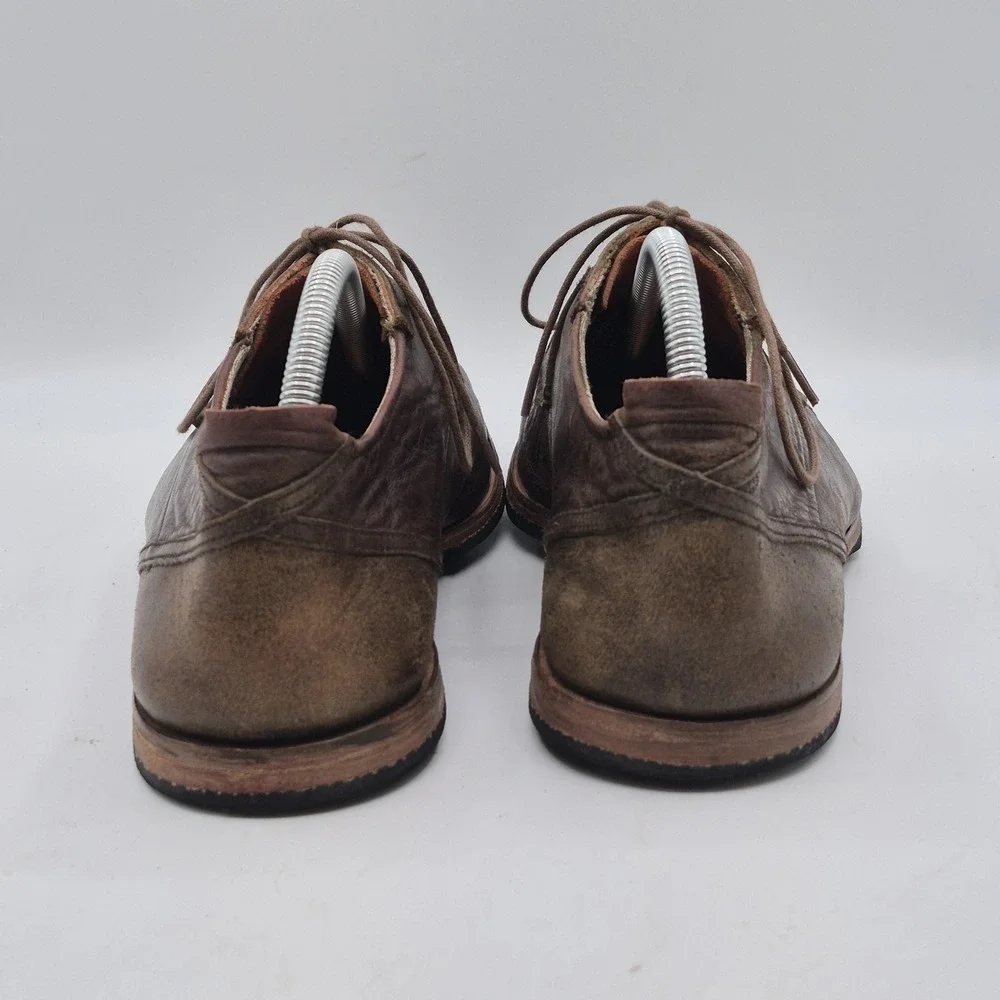 Timberland Boot Company Shoes Mens Size 10 Brown Leather Cap Toe Oxford 75507‎